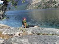 Kanutour_8_Am_Ufer_des_Slocan_Lake